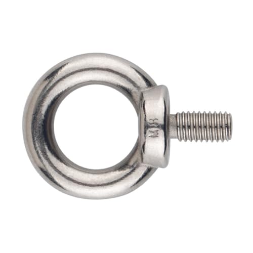 INDEX A PERFECT FIXING - EVMA408 [EV-M A4] Ringschraube DIN 580, Edelstahl A4, Maße M8 (Ø20), Box mit 10 Stück von INDEX A PERFECT FIXING