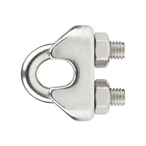 INDEX A PERFECT FIXING SJA43410 Sujetacable doble tuerca Kabelbinder, Grau metallisch von INDEX A PERFECT FIXING