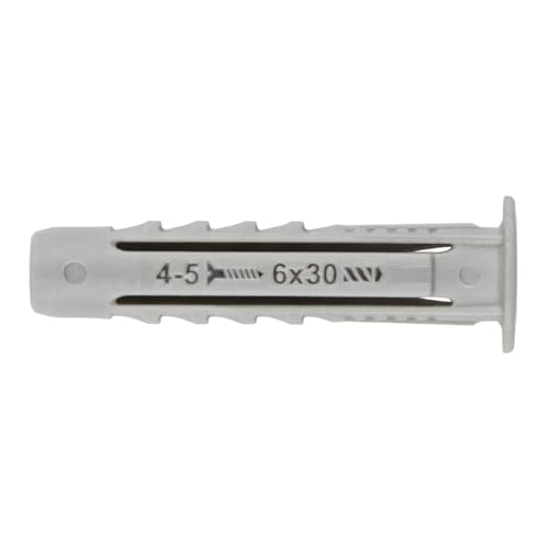 INDEX A PERFECT FIXING TN4SA06 TN4S-A Nylondübel, grau, 6 von INDEX A PERFECT FIXING