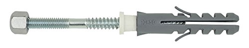 INDEX Fixing Systems SA-WZ - Packung mit 2 Befestigungswinkeln für WC und Bidet (verzinkt, M5 x 80 mm) von INDEX