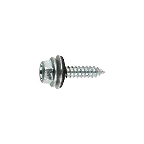 Index 184 AUE186315 Index AUE186315 -Tornillo rosca Chapa Cabeza Hexagonal Con arandela vulcanizada Acero-EPDM (6,3 x 150 P18, 100 uds.) von INDEX A PERFECT FIXING