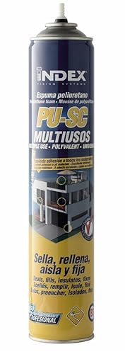 INDEX PUSC750 - Espuma de poliuretano multiusos. Para aplicación con cánula (750 ml., 1 uds.) von INDEX A PERFECT FIXING