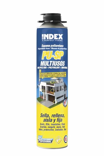 Index 184 PUSP750 Index PUSP750-Espuma Poliuretano multiusos Para Aplicacion Con Pistola (750 ml, 1 uds.) von INDEX A PERFECT FIXING
