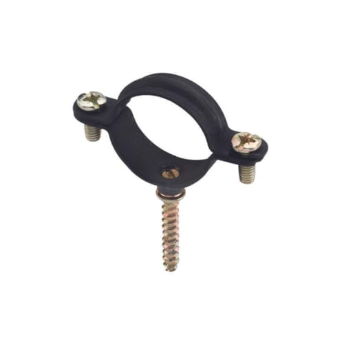 Index ABGS018 Gasmica M6 18mm Schelle schwarz 100 Stück von INDEX A PERFECT FIXING
