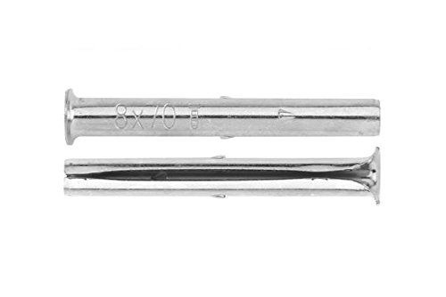 Index Fixing Systems BZTRA8110 Nagelhülse TRA | für Beton, Stein, Vollziegel, Leichtlast | 8 x 110 Ø8, 10 Stück Index Fixing Systems BZTRA8110 Nagelhülse TRA | für Beton, Stein, Vollziegel, Leichtlast | 8 x 110 Ø8, 10 Stück von INDEX A PERFECT FIXING