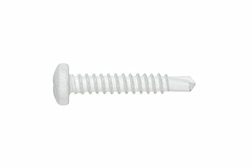 Index abr4216ble – Schraube Spitze Spiralbohrer DIN 7504-n Phillips Weiß lackiert 4,2 x 16 von INDEX A PERFECT FIXING