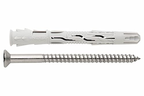 Index t-nux A Queue A4 Nylon Universal Hochleistungs-10 x 80 Durchmesser 10 von INDEX A PERFECT FIXING