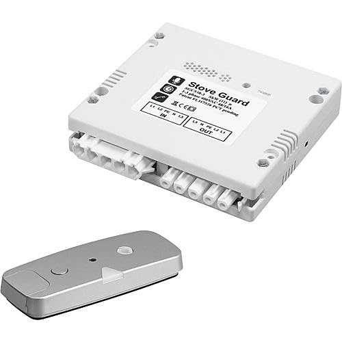 Backofen-Detektor SGK5010, 3 Lithium-Akkus 3 V, 80 dB(A) Sensor + Steuereinheit von INDEXA