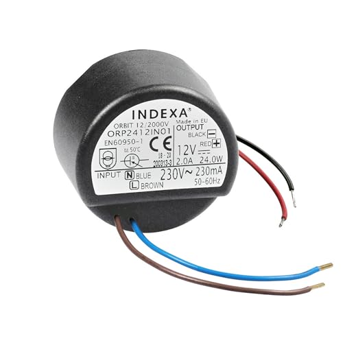 Indexa Netzgerät ORBIT-12/2000V 12V DC, 2A, IP64 Gleichstromversorgung 4015162321630 von INDEXA