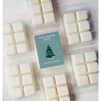 Cold Winter Night Wax Melts Duftwachs | Tannenbaum Nadelwald Sojawachs Teelicht Duftlampe Raumduft Handmade Gift Christmas von INDIGOFOXCandles
