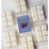 Forest Berries Duftwachs Würfel Sojawachs Melt Fruchtig Süß Waldbeeren Teelicht Duftlampe Geschenkidee Beste Freundin Himbeere Blaubeere von INDIGOFOXCandles