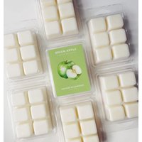 Green Apple Duftwachs Würfel Sojawachs Melt Fruchtig Süß Teelicht Duftlampe Geschenkidee Beste Freundin Kawaii Cozy Room Decor Raumduft von INDIGOFOXCandles