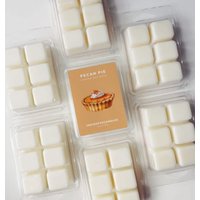 Pecan Pie Wax Melts Duftwachs | Caramel Pecans Fresh Sojawachs Teelicht Duftlampe Raumduft Vegan Handmade Gift Christmas von INDIGOFOXCandles