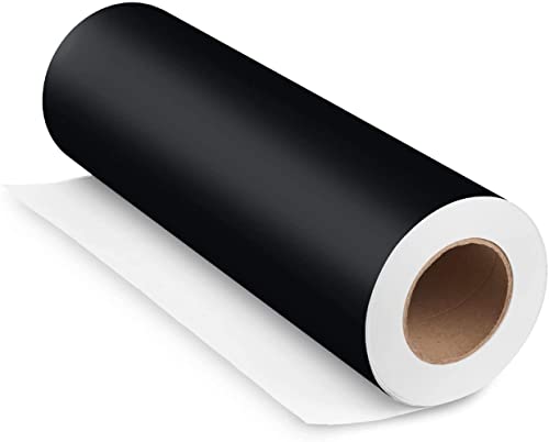 INDIGOS UG - Aufkleber Küchenschränke 50cm x 2m - MATT - Folie aus hochwertigem PVC Tapeten Küche Klebefolie Möbel wasserfest Schränke Selbstklebende Folie Küchenfolie Dekofolie - Schwarz von INDIGOS UG