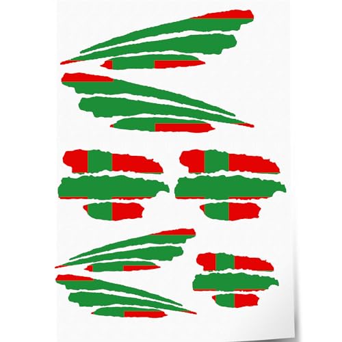 Indigos UG Aufkleber Bornholm - 7 Autoaufkleber - Flagge - Fahne mit 3 Streifen - selbstklebende Fahnen für Heckscheibe, Modellbau, Sport, Motorrad, Auto, Tuning, Fenster, Kofferraum Indigos UG Aufkleber Bornholm - 7 Autoaufkleber - Flagge - Fahne mit 3 Streifen - selbstklebende Fahnen für Heckscheibe, Modellbau, Sport, Motorrad, Auto, Tuning, Fenster, Kofferraum von INDIGOS UG