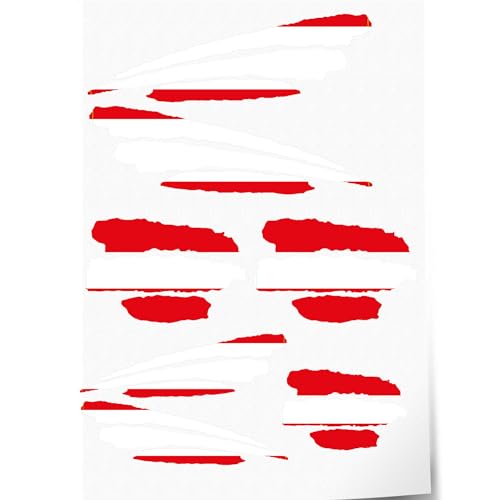Indigos UG Aufkleber Österreich - 7 Autoaufkleber - Flagge - Fahne mit 3 Streifen - selbstklebende Fahnen für Heckscheibe, Modellbau, Sport, Motorrad, Auto, Tuning, Fenster, Kofferraum Indigos UG Aufkleber Österreich - 7 Autoaufkleber - Flagge - Fahne mit 3 Streifen - selbstklebende Fahnen für Heckscheibe, Modellbau, Sport, Motorrad, Auto, Tuning, Fenster, Kofferraum von INDIGOS UG
