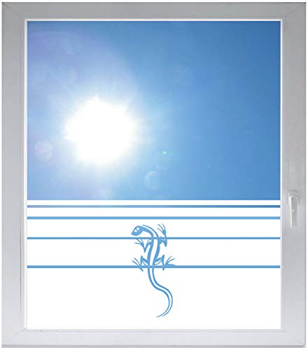 INDIGOS UG Sichtschutzfolie Glasdekorfolie Fensterfolie mit Motiv satiniert Blickdicht - w008 Gecko Echse Kriechtier Afrika Asien - 1000 mm Länge - 500 mm Höhe Streifen - selbstklebend - matt INDIGOS UG Sichtschutzfolie Glasdekorfolie Fensterfolie mit Motiv satiniert Blickdicht - w008 Gecko Echse Kriechtier Afrika Asien - 1000 mm Länge - 500 mm Höhe Streifen - selbstklebend - matt von INDIGOS UG