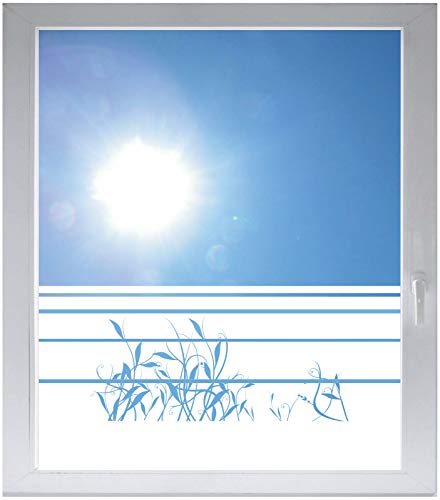 INDIGOS UG Sichtschutzfolie Glasdekorfolie Fensterfolie mit Motiv satiniert Blickdicht - w208 Schilf Bambus Ranke - 1000 mm Länge - 500 mm Höhe Streifen - selbstklebend - matt INDIGOS UG Sichtschutzfolie Glasdekorfolie Fensterfolie mit Motiv satiniert Blickdicht - w208 Schilf Bambus Ranke - 1000 mm Länge - 500 mm Höhe Streifen - selbstklebend - matt von INDIGOS UG
