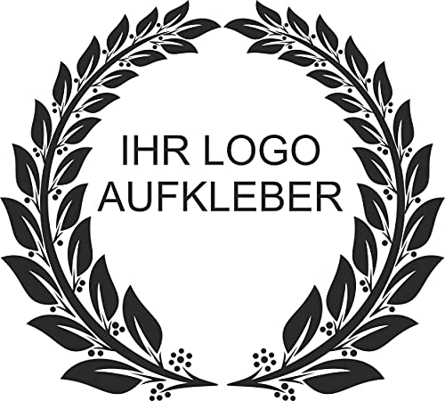 INDIGOS UG - Geschäftslogo Einfarbiger Fensteraufkleber Dekoratives Kunstdekor für geschäftliche kommerzielle Werbung - Aufkleber Firma Büro Fenster Logo von INDIGOS UG