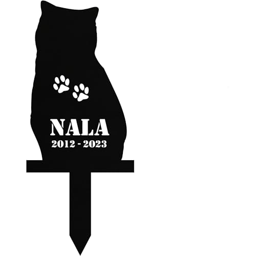 INDIGOS UG - Grabstecker Katze - Exotische Kurzhaarkatze - 40 cm - wetterfester Gedenkpfahl als Grabschmuck - personalisiert mit Wunschname und Datum - individuell mit Wunschtext - Haustier, Trauer INDIGOS UG - Grabstecker Katze - Exotische Kurzhaarkatze - 40 cm - wetterfester Gedenkpfahl als Grabschmuck - personalisiert mit Wunschname und Datum - individuell mit Wunschtext - Haustier, Trauer von INDIGOS UG