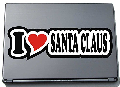 INDIGOS UG I Love Heart Aufkleber Decal Sticker Laptopskin 210 mm I Love Santa Claus INDIGOS UG I Love Heart Aufkleber Decal Sticker Laptopskin 210 mm I Love Santa Claus von INDIGOS UG
