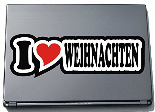 INDIGOS UG I Love Heart Aufkleber Decal Sticker Laptopskin 210 mm I Love Weihnachten INDIGOS UG I Love Heart Aufkleber Decal Sticker Laptopskin 210 mm I Love Weihnachten von INDIGOS UG