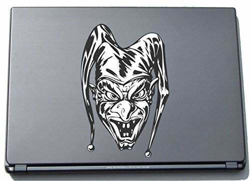 INDIGOS UG Laptop Aufkleber Monster stören Kindern 138mmx210mm - Laptopaufkleber selbstklebend - Notebook - Laptopfolie für Deckel von INDIGOS UG