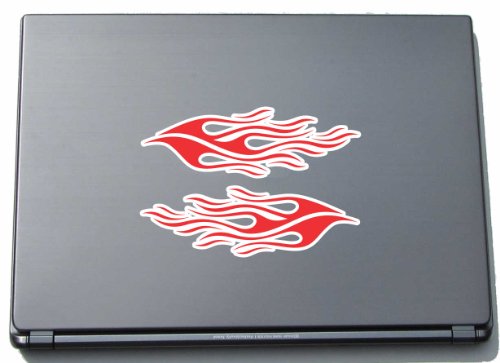 INDIGOS UG Laptopskin Aufkleber Decal Sticker Laptop 297mmx198mm Brennerflamme von INDIGOS UG