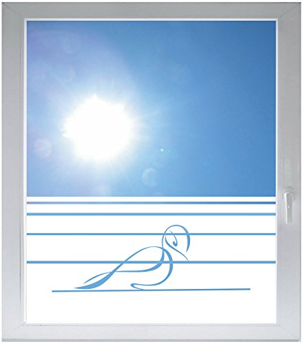 INDIGOS UG Sichtschutzfolie Glasdekorfolie Fensterfolie mit Motiv satiniert Blickdicht - d373 Magic Ente - 1000 mm Länge - 500 mm Höhe Streifen - selbstklebend - matt - für Fenster INDIGOS UG Sichtschutzfolie Glasdekorfolie Fensterfolie mit Motiv satiniert Blickdicht - d373 Magic Ente - 1000 mm Länge - 500 mm Höhe Streifen - selbstklebend - matt - für Fenster von INDIGOS UG