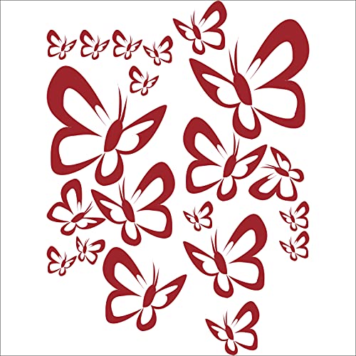 INDIGOS UG - Wandtattoo Wohnzimmer - Wandaufkleber W521 - Aufkleber Kinderzimmer Schlafzimmer Küche Badezimmer Büro Dekoration von INDIGOS UG