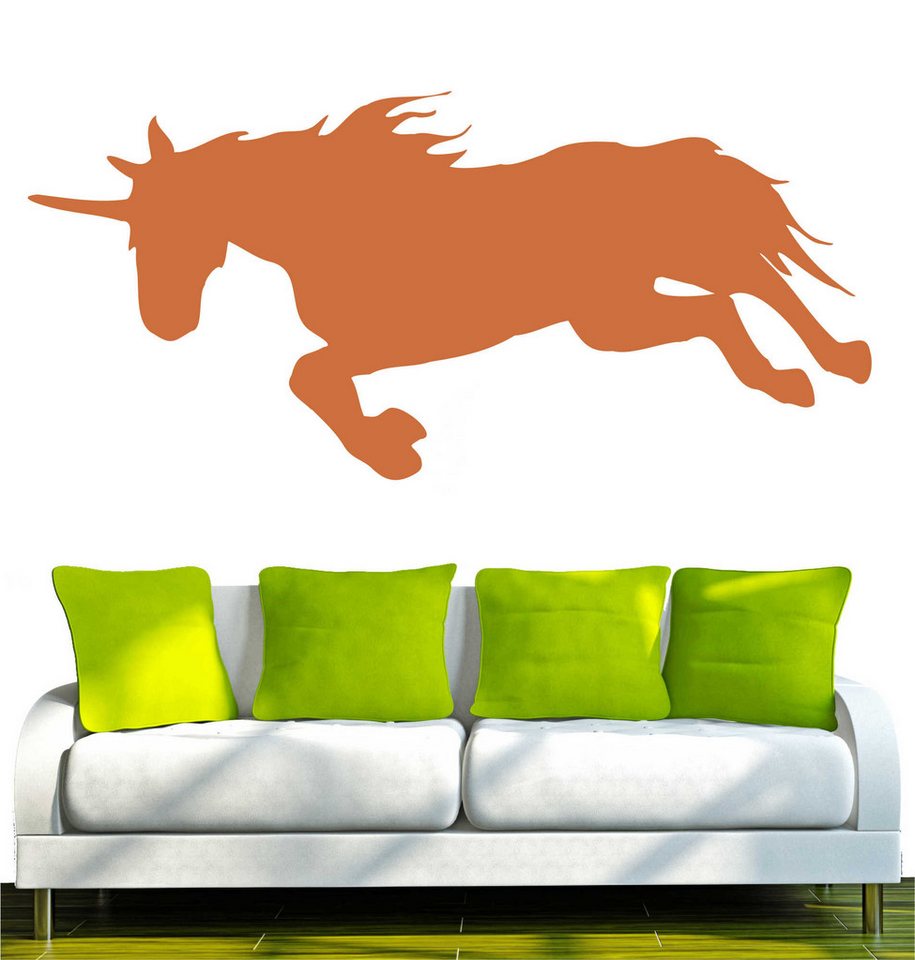 INDIGOS UG Wandtattoo Wandtattoo - Wandaufkleber - w009 Einhorn Pferd Engel Wunder Märchen INDIGOS UG Wandtattoo Wandtattoo - Wandaufkleber - w009 Einhorn Pferd Engel Wunder Märchen von INDIGOS UG