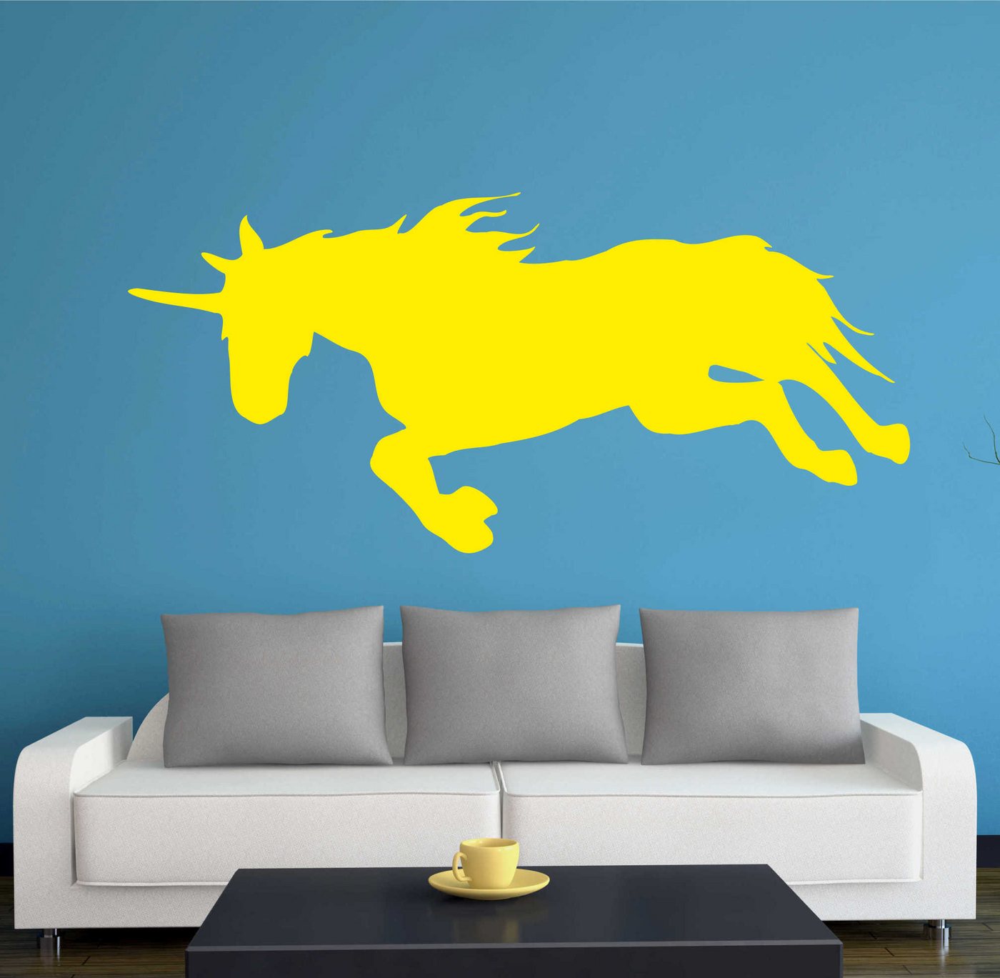 INDIGOS UG Wandtattoo Wandtattoo - Wandaufkleber - w009 Einhorn Pferd Engel Wunder Märchen INDIGOS UG Wandtattoo Wandtattoo - Wandaufkleber - w009 Einhorn Pferd Engel Wunder Märchen von INDIGOS UG