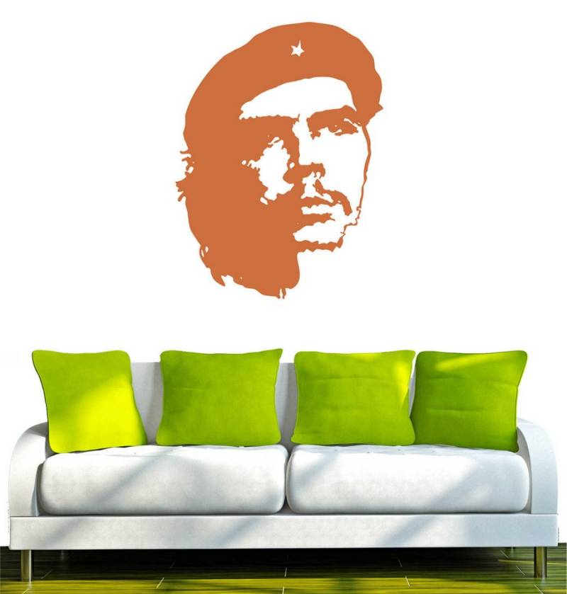 INDIGOS UG Wandtattoo Wandtattoo - Wandaufkleber - w025 Che Guevara Wandaufkleber von INDIGOS UG