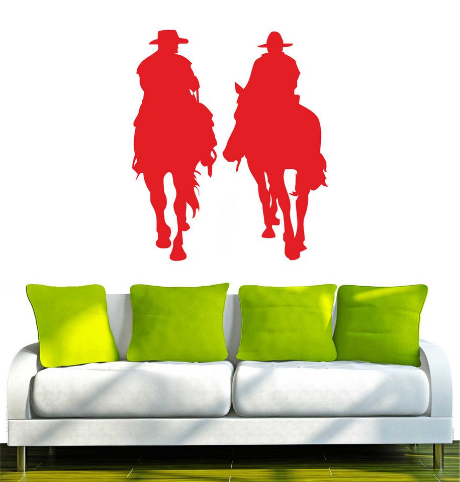INDIGOS UG Wandtattoo Wandtattoo - Wandaufkleber - w026 Cowboy Western INDIGOS UG Wandtattoo Wandtattoo - Wandaufkleber - w026 Cowboy Western von INDIGOS UG