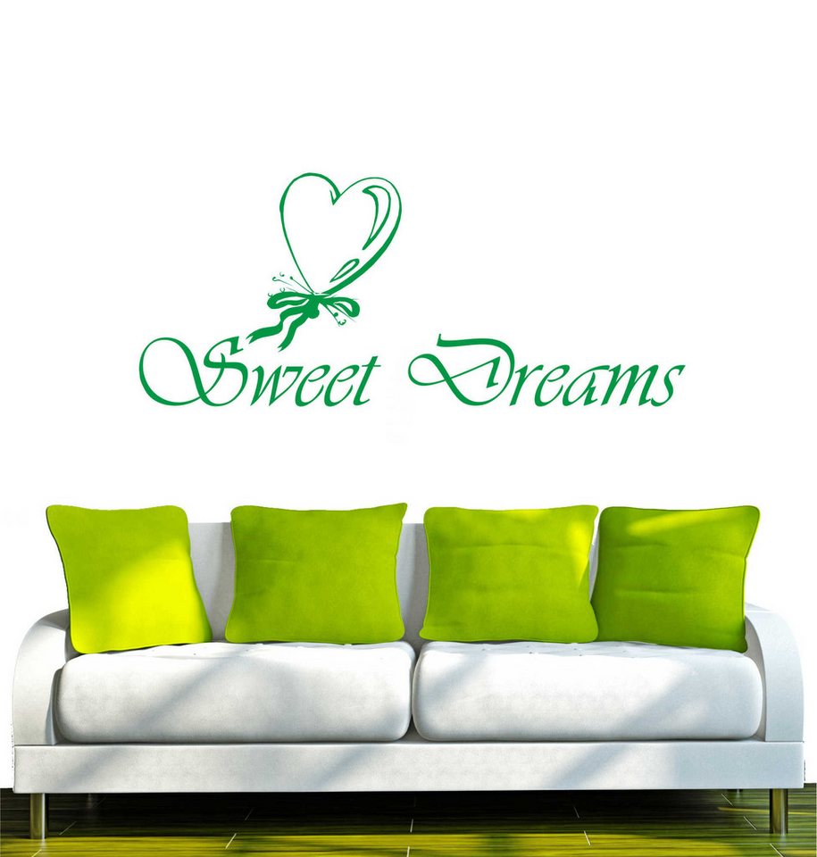 INDIGOS UG Wandtattoo Wandtattoo - Wandaufkleber - w030 Sweet Dreams INDIGOS UG Wandtattoo Wandtattoo - Wandaufkleber - w030 Sweet Dreams von INDIGOS UG