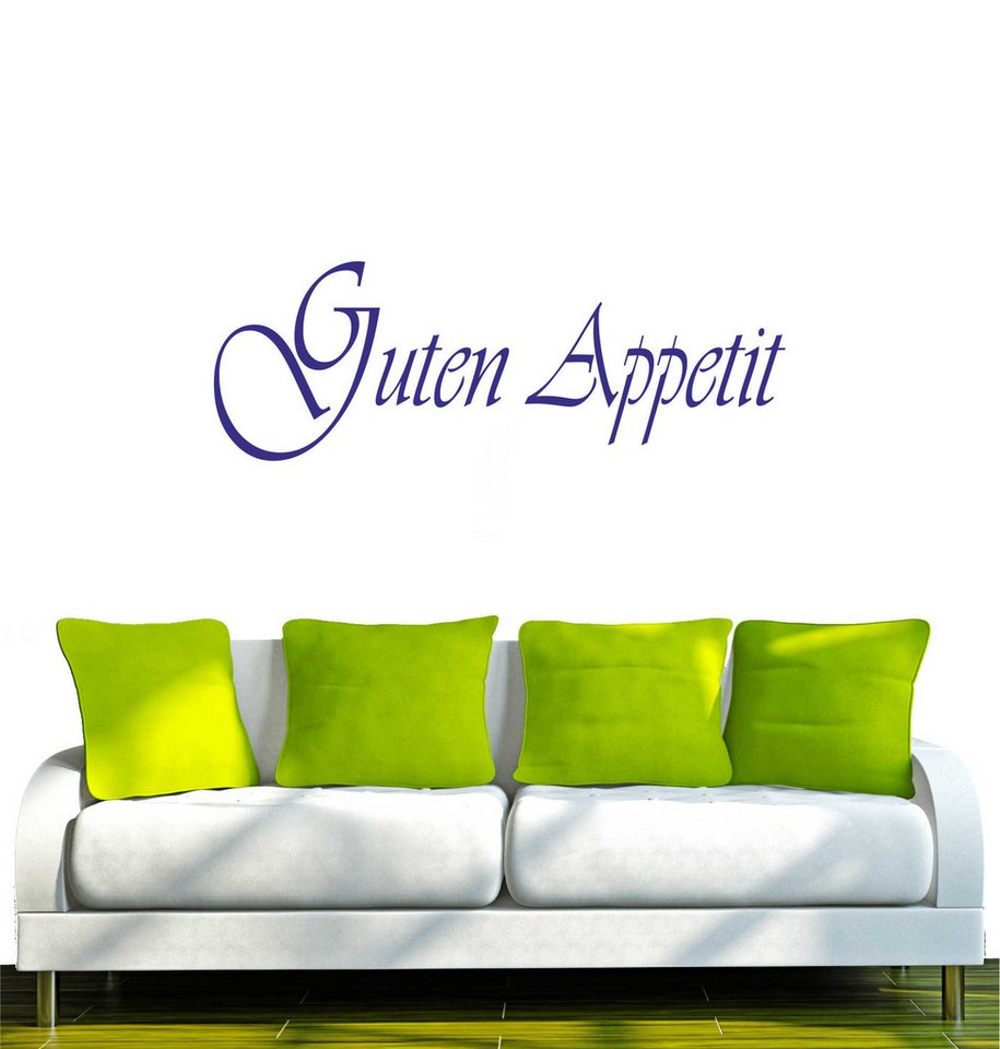 INDIGOS UG Wandtattoo Wandtattoo - Wandaufkleber - w032 Spruch Guten Appetit Wandaufkleber INDIGOS UG Wandtattoo Wandtattoo - Wandaufkleber - w032 Spruch Guten Appetit Wandaufkleber von INDIGOS UG