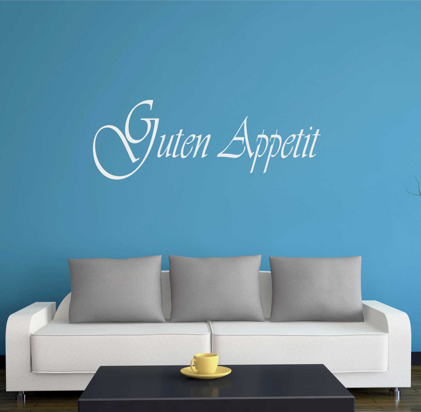INDIGOS UG Wandtattoo Wandtattoo - Wandaufkleber - w032 Spruch Guten Appetit Wandaufkleber INDIGOS UG Wandtattoo Wandtattoo - Wandaufkleber - w032 Spruch Guten Appetit Wandaufkleber von INDIGOS UG