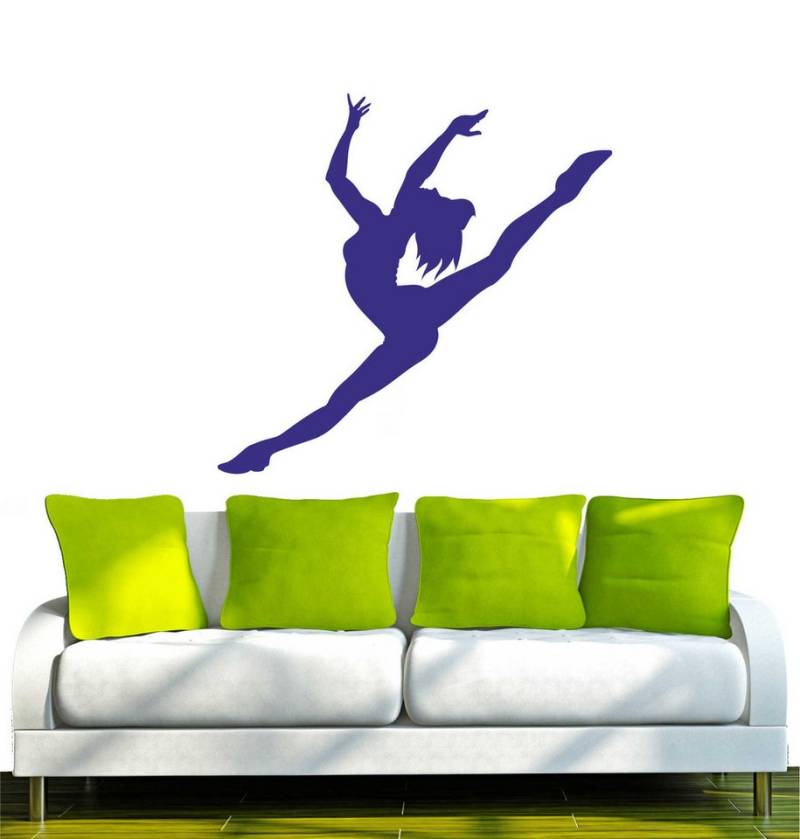 INDIGOS UG Wandtattoo Wandtattoo - Wandaufkleber - w036 Ballerina Sexy Frau Girl von INDIGOS UG