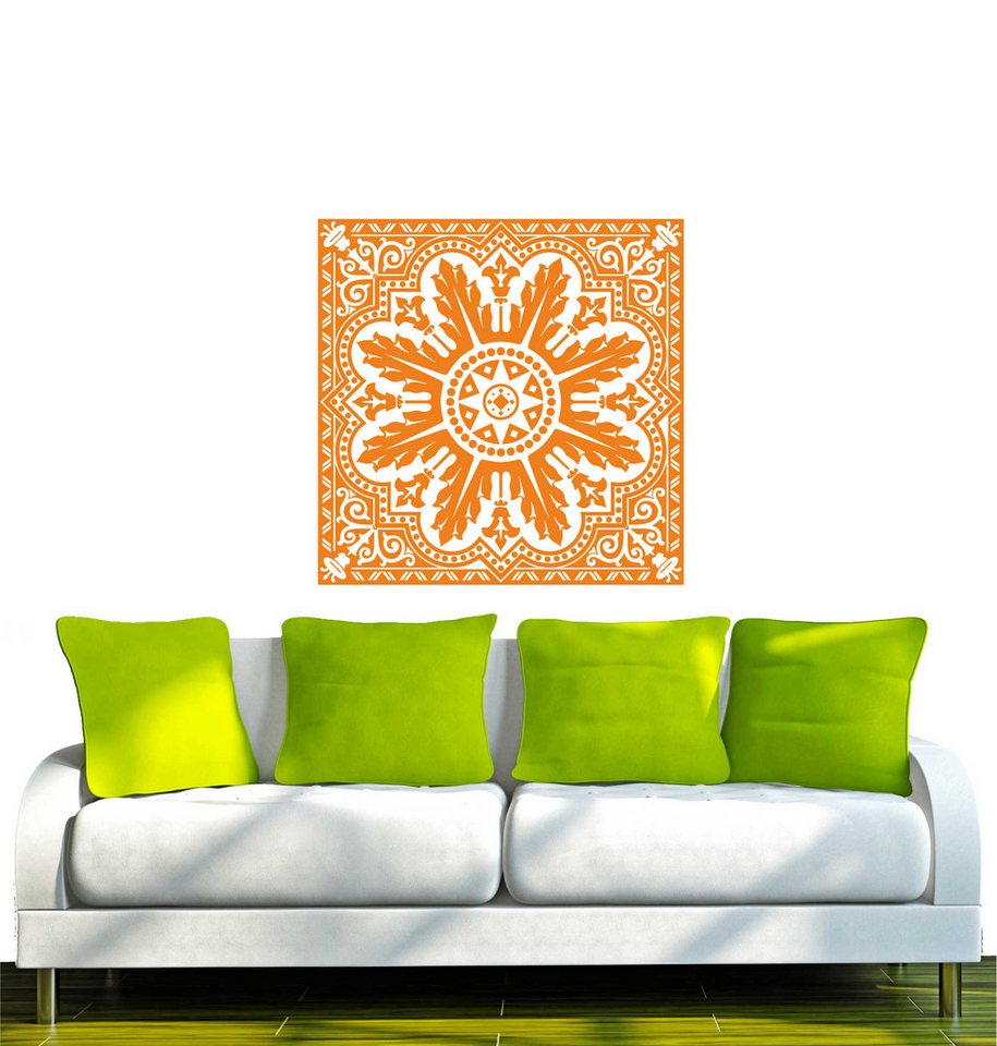 INDIGOS UG Wandtattoo Wandtattoo - Wandaufkleber - w246 Blume Ranke Orient von INDIGOS UG