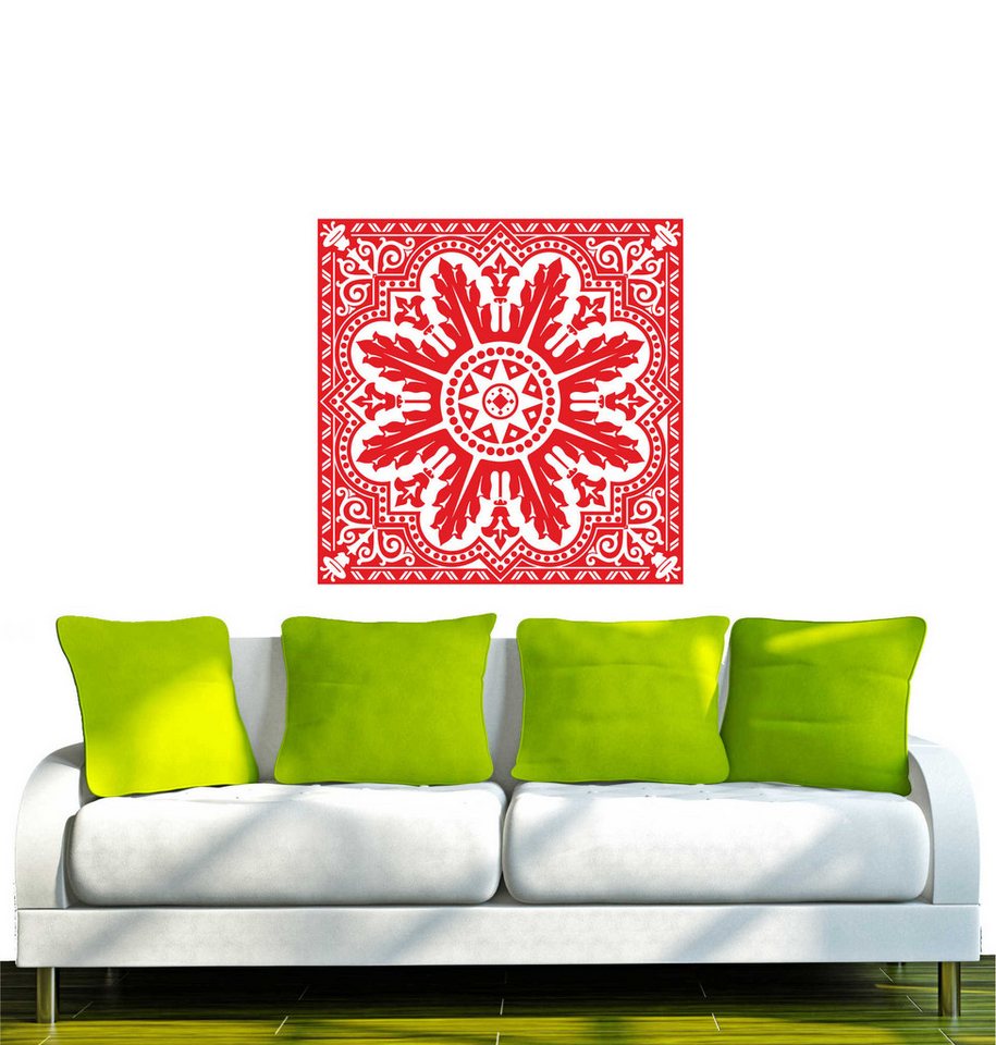 INDIGOS UG Wandtattoo Wandtattoo - Wandaufkleber - w246 Blume Ranke Orient von INDIGOS UG