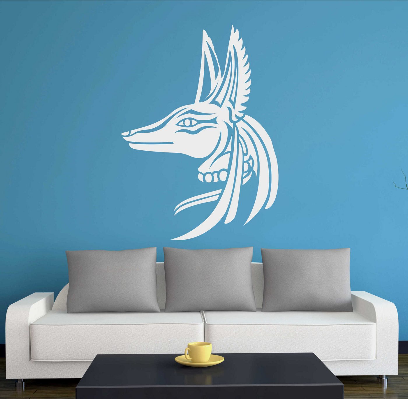 INDIGOS UG Wandtattoo Wandtattoo - Wandaufkleber - w419 Anubis Ägypten Rächter INDIGOS UG Wandtattoo Wandtattoo - Wandaufkleber - w419 Anubis Ägypten Rächter von INDIGOS UG