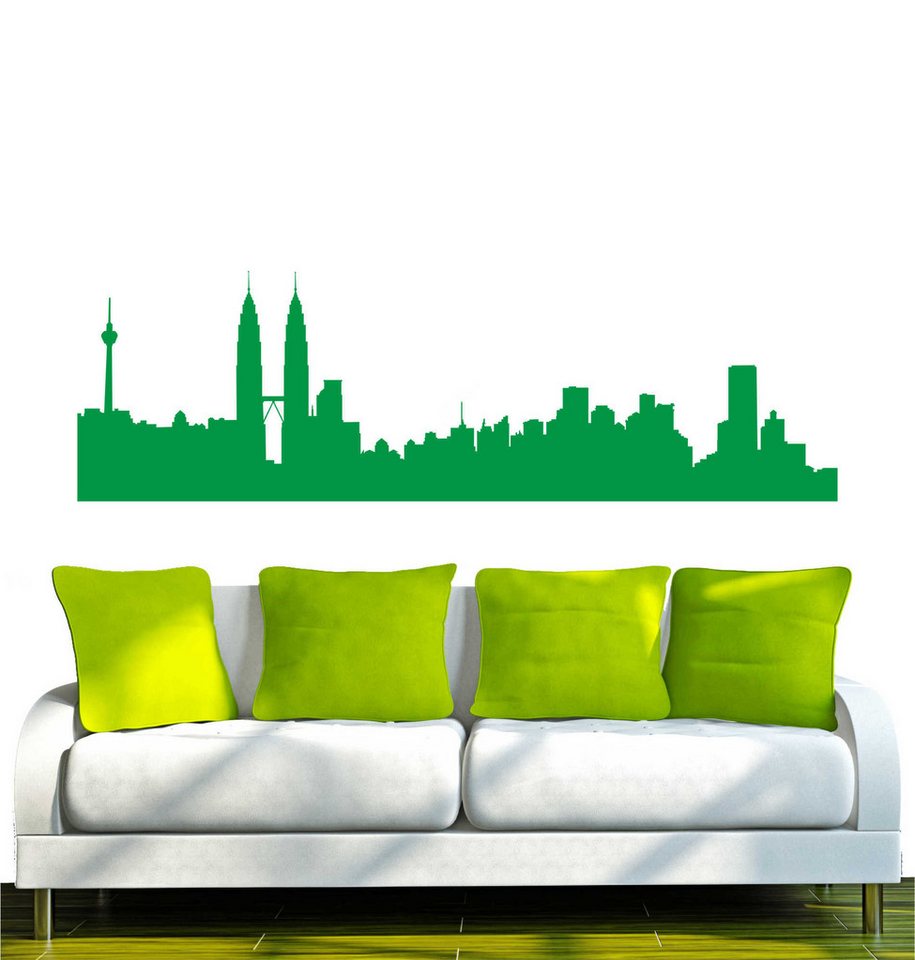 INDIGOS UG Wandtattoo Wandtattoo - Wandaufkleber - w507 Skyline Kuala Lumpur INDIGOS UG Wandtattoo Wandtattoo - Wandaufkleber - w507 Skyline Kuala Lumpur von INDIGOS UG