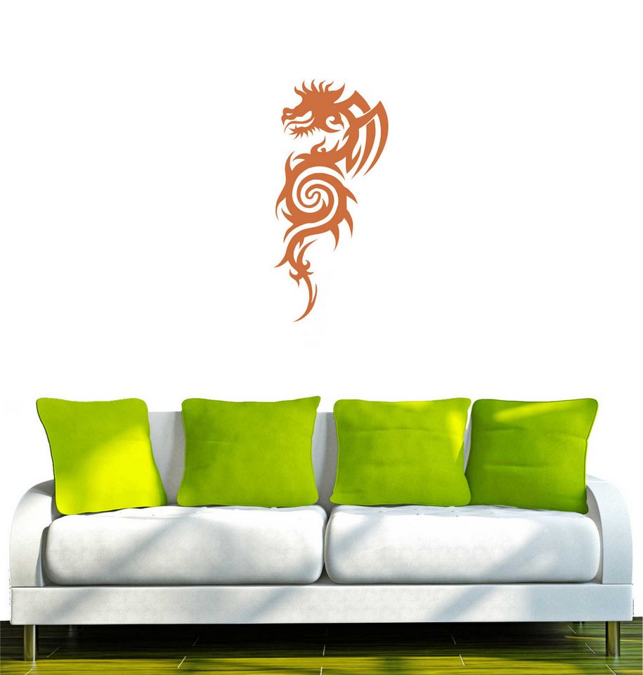 INDIGOS UG Wandtattoo Wandtattoo - Wandaufkleber - w91 Drache Drachen China INDIGOS UG Wandtattoo Wandtattoo - Wandaufkleber - w91 Drache Drachen China von INDIGOS UG