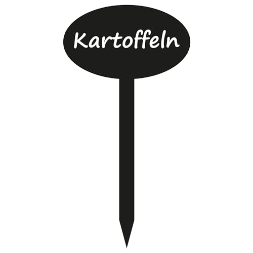 Indigos UG - Pflanzenstecker aus Aluverbundplatte Schild - für Garten, Beet - Kartoffeln - 11,5 cm hoch - wetterfest - Pflanzenschilder beschriftet - Beetschilder, Kräuter, Gemüse, Obst, Blumen Indigos UG - Pflanzenstecker aus Aluverbundplatte Schild - für Garten, Beet - Kartoffeln - 11,5 cm hoch - wetterfest - Pflanzenschilder beschriftet - Beetschilder, Kräuter, Gemüse, Obst, Blumen von INDIGOS UG