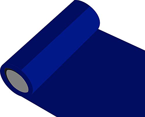 Klebefolie Auto außen glänzend - Plotterfolie - Folie Meterware - Klebefolie Möbel 50 cm Höhe Farbe 50-dunkelblau - glänzend, für Küchenschränke und Dekoration, Autobeschriftung, Wandschutzfolie, von INDIGOS UG
