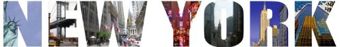 WANDTATTOO w539 Städtename - New York Wandaufkleber 80x11 cm orange - Dekoration Fensterfolie - Wandaufkleber - Kinderzimmer Wohnzimmer Schlafzimmer Küche Badezimmer Büro Hotel von INDIGOS UG
