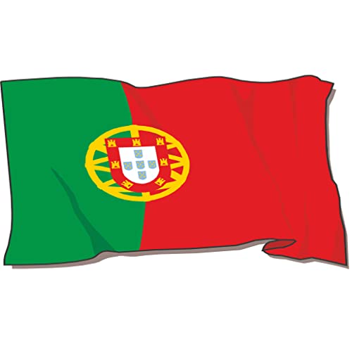 Indigos UG Auto Aufkleber Portugal 15 cm - LS144 - Autoaufkleber Fahne - Sticker Flagge - Heckscheibe, Spoiler, Tuning - UV-beständig und selbstklebend Indigos UG Auto Aufkleber Portugal 15 cm - LS144 - Autoaufkleber Fahne - Sticker Flagge - Heckscheibe, Spoiler, Tuning - UV-beständig und selbstklebend von INDIGOS