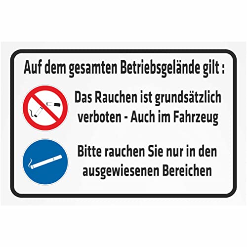 INDIGOS UG - Aluverbundplatte Schilder 3mm - Sicherheit - Auf dem gesamten Betriebsgelände gilt - 800x600 mm - Hotel, Firma, Schutz, KITA, Arzt, Praxis, Wohnung INDIGOS UG - Aluverbundplatte Schilder 3mm - Sicherheit - Auf dem gesamten Betriebsgelände gilt - 800x600 mm - Hotel, Firma, Schutz, KITA, Arzt, Praxis, Wohnung von INDIGOS