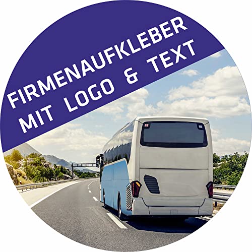 INDIGOS UG - Aufkleber - rund 70 mm - 25 Stück - Firmenaufkleber - Bild - Logo - individuell personalisiert - für Büro, Hotel, Firma - selber gestalten - gedruckt INDIGOS UG - Aufkleber - rund 70 mm - 25 Stück - Firmenaufkleber - Bild - Logo - individuell personalisiert - für Büro, Hotel, Firma - selber gestalten - gedruckt von INDIGOS