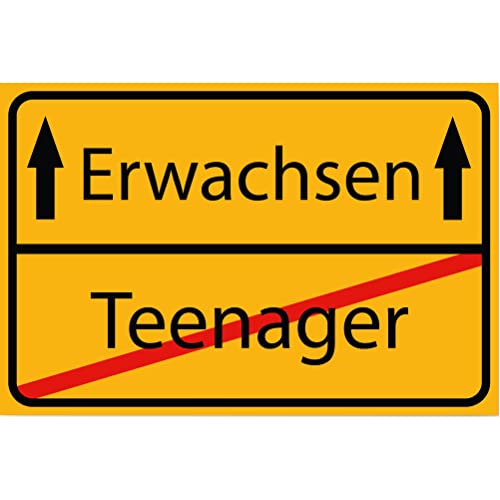 INDIGOS UG - Ortsschild - Teenager - Erwachsen - Ortsschild - Spruch - Ortsschild Design Deko Geschenkidee - Türschild - Büro - Party INDIGOS UG - Ortsschild - Teenager - Erwachsen - Ortsschild - Spruch - Ortsschild Design Deko Geschenkidee - Türschild - Büro - Party von INDIGOS